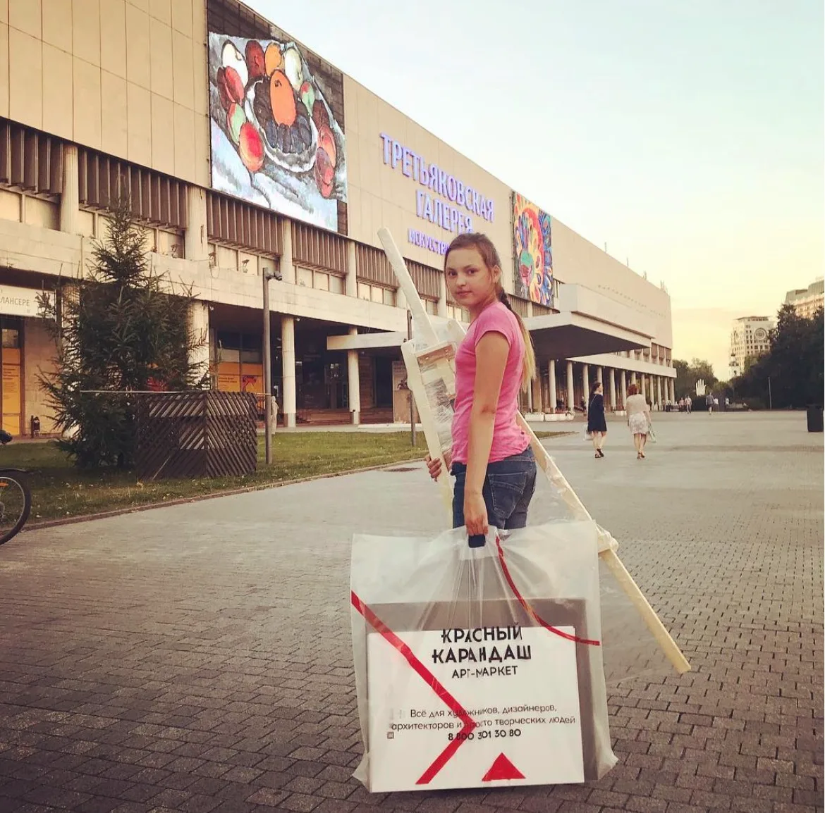 Светлана за работой
